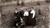 La Tronche, 23 mars 1919: Louis; Genevive, Andr, Germaine, Toinon, Jeanne