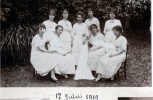 La Tronche, 17 juin 1919: Paule, Toinon, Germaine, Jeanne et autres