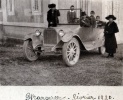 Marseille, fvrier 1920: Genevive, Jules et M. du Chaffaut, Pierre, Charles et Mme du Chaffaut