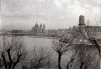 Marseille, fvrier 1920: entr du Vieux port et la cathdrale