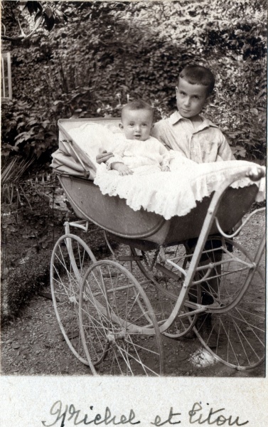 Digne, aot 1921: Michel, Pierre