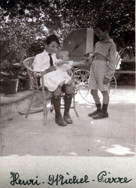 Digne, 1921: Henri, Michel, Pierre