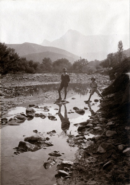 Digne, septembre 1921: Henri, Pierre
