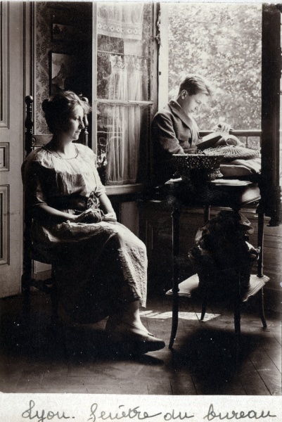 Lyon, juillet 1922 : Genevive, Jacques