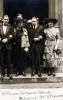 Paris, juillet 1920: M. Prouvost, Mme Charles Colomb, Louis, Mme E. Prouvost