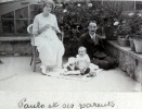 Digne, aot 1921: Toinon, Paul et Robert Mugel