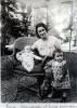 Ville d'Avray, 1922: Bernard Mugel, Toinon, Paul Mugel