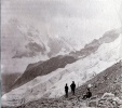 Massif du Pelvoux, aot 1922: Glacier blanc; Henri, Jacques, Franois