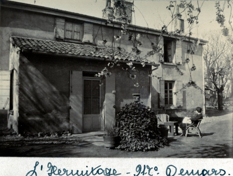 L'Hermitage, 1923: Mme Demars