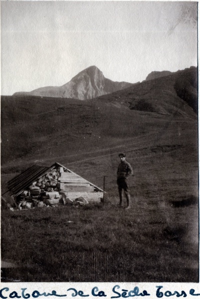 Cabane de la Sche basse, 1924: Jacques
