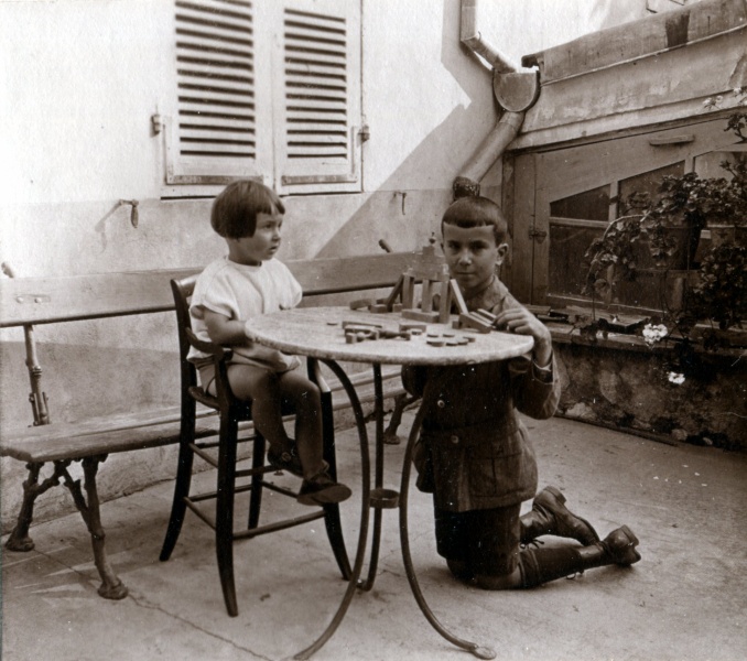 Digne, aot 1924: Michel, Pierre