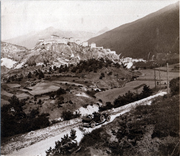 Les forts de l'Esseillon, juillet 1925