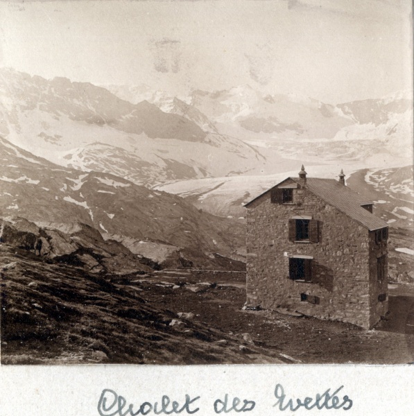 Chalet des vettes, juillet 1925
