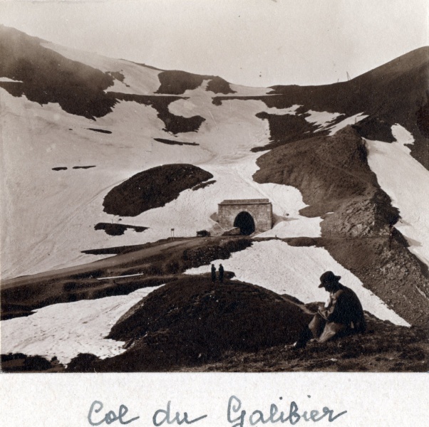 Col du Galibier, juillet 1925