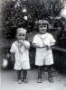 Digne, aot 1923: Bernard et Paul Mugel