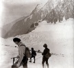 Massif du Pelvoux, aot 1923: Glacier blanc; Paule, Jacques, Henri