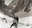 Massif du Pelvoux, aot 1923: col de la Temple; Paule, Jacques, Henri