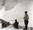Massif du Pelvoux, aot 1923: col de la Temple; Jacques, Henri, Paule