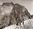 Massif du Pelvoux, aot 1923: col de la Temple; Paule, Jacques