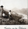 Valle de la Bone, aot 1923: Paule, Genevive, Pierre