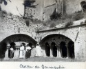 Clotre de Ganagobie, 1923: Pierre, Sybille du Chaffaut, Genevive, Mme du Chaffaut