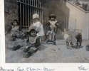 Ville d'Avray, avril 1924: Bernard et Paul Mugel; C. Lelorin, Michel