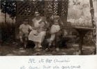La Tronche, 1925: Jean, Henri Jr et Joseph Jr; Germaine, Andr