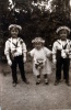 Carolles, juin 1925: Paul, Monique et Bernard Mugel