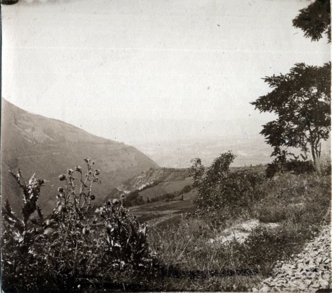 juillet 1914, route de Bourg d'Oisans  la Mure