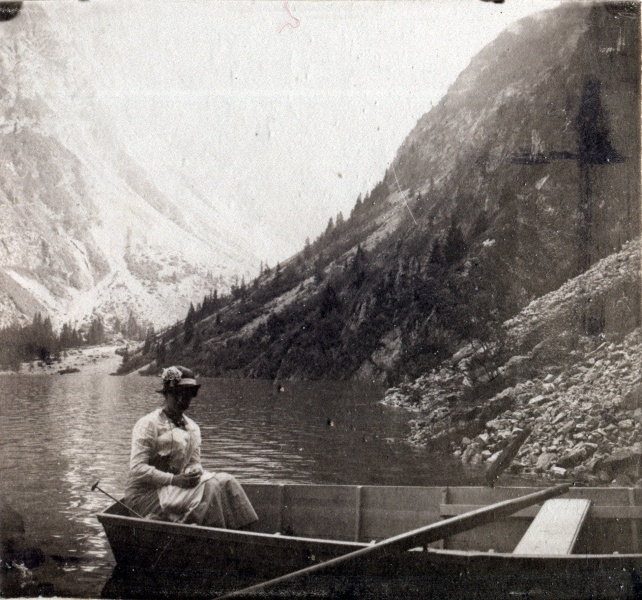 14 juillet 1904, lac de Lovitel: Genevive