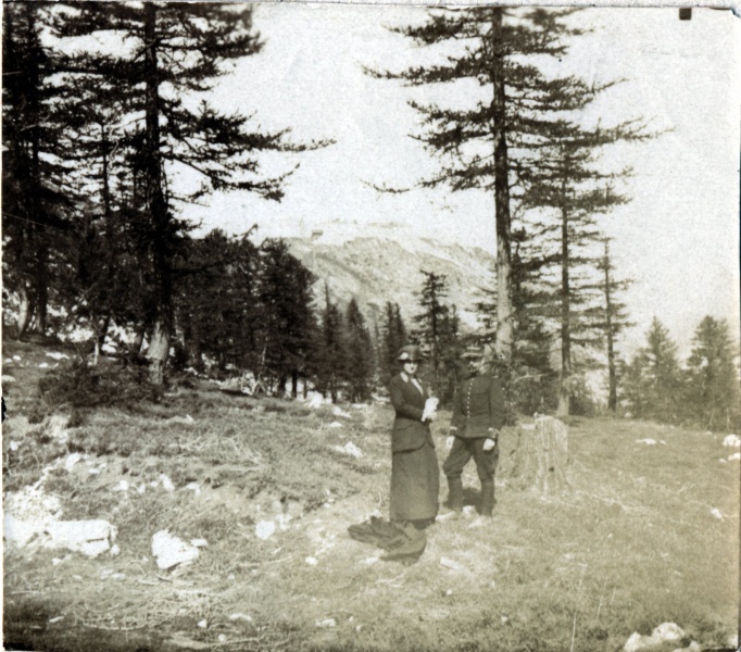 septembre 1914, fort de l'Olive: Genevive, Louis