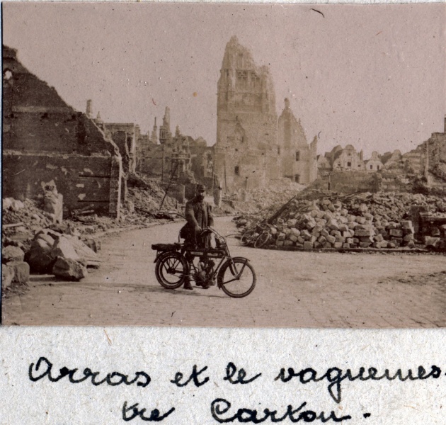 Arras, juin 1915: le vaguemestre Cartou