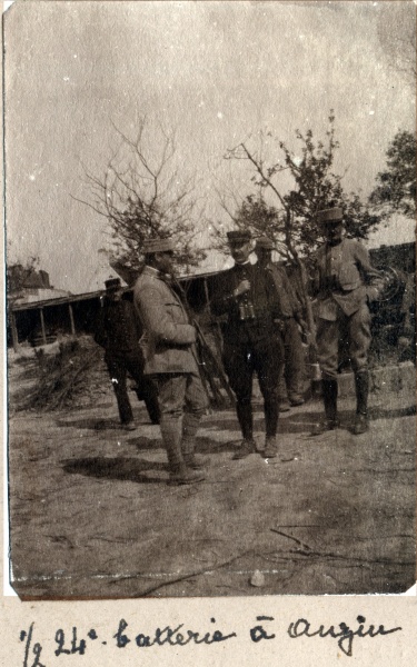 Anzin, juin 1915: 24e demi-batterie