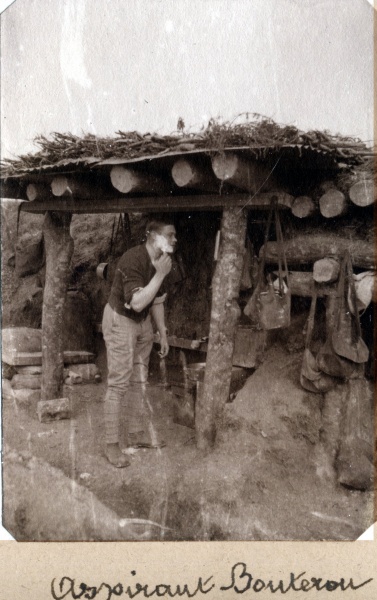 La Targette, juillet 1915: aspirant Bouteron