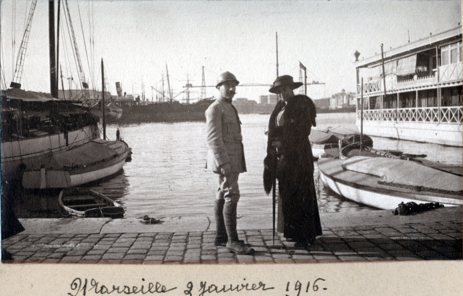 Marseille, 2 janvier 1916: Louis, Genevive