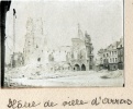 Arras, juin 1915: l'htel de ville