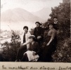 en montant au disque, janvier 1916: Toinon; Jeanne, Andr, Genevive; Franois, Jacques
