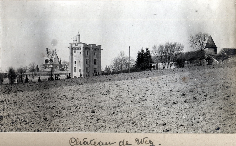 Chteau de Wez, 1916