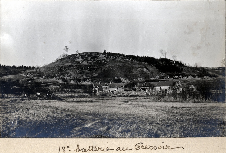 Le Pressoir, 1916: 18e batterie