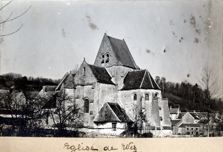 Wez, 1916: l'glise