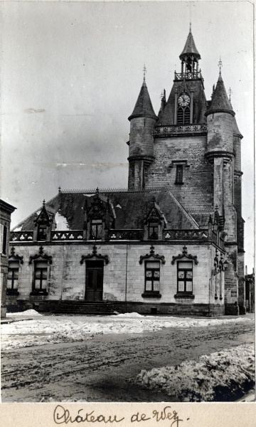 Chteau de Wez, 1916