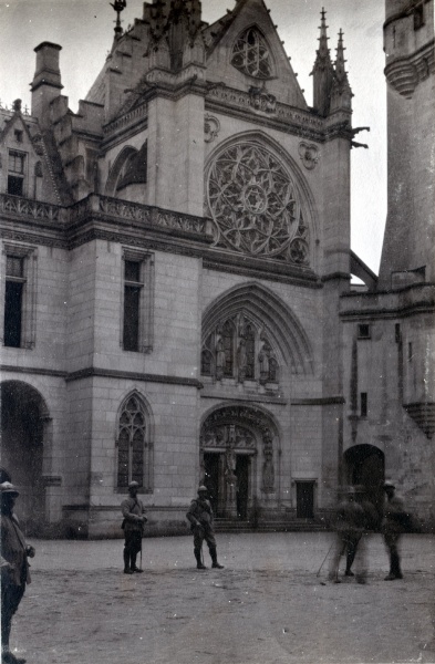 Pierrefonds, 1916: le chteau