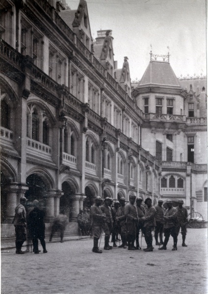 Pierrefonds, 1916: le chteau