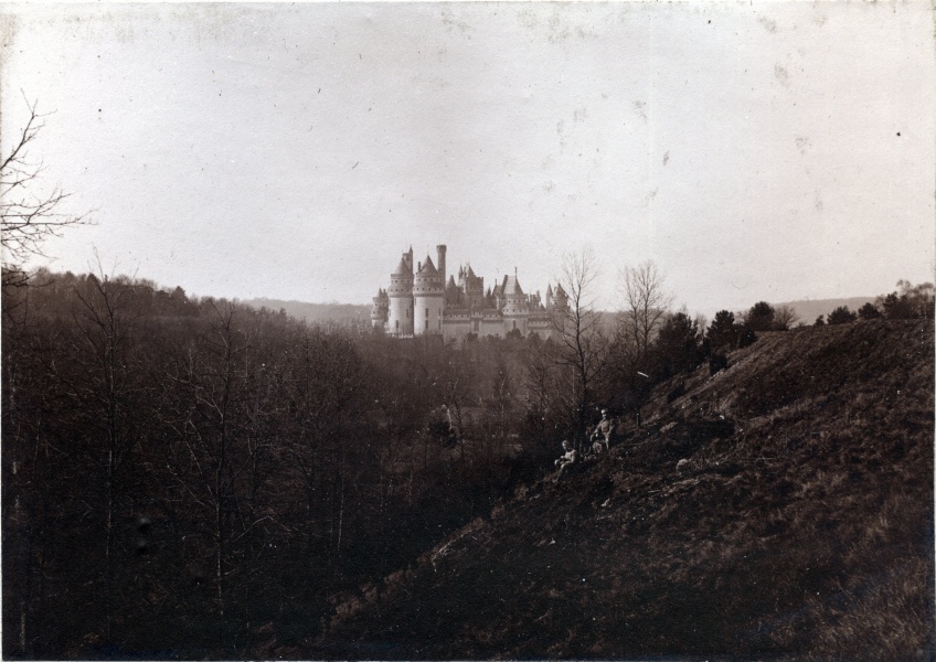 Pierrefonds, 1916: le chteau