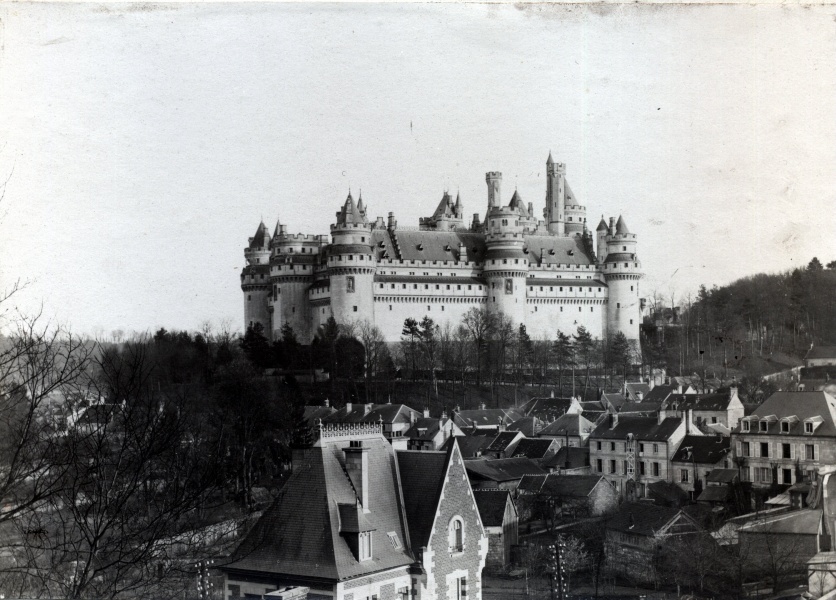 Pierrefonds, 1916: le chteau