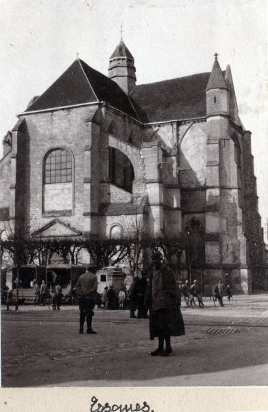 Essones, 1916: l'glise