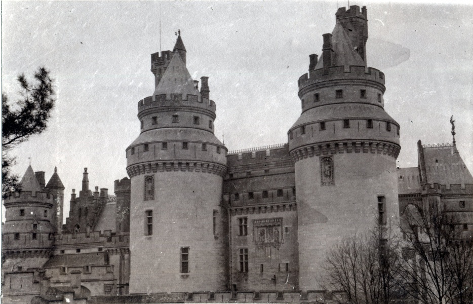Pierrefonds, 1916: le chteau