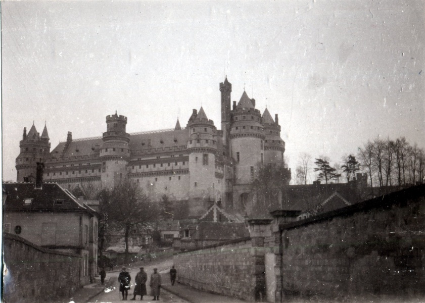 Pierrefonds, 1916: le chteau