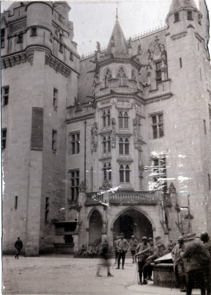 Pierrefonds, 1916: le chteau