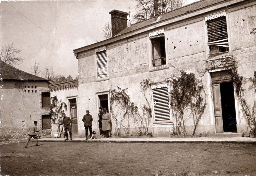 Puisieux, 1916: poste de commandement